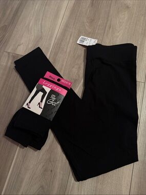 2 Pack- Black Leggings - Medium